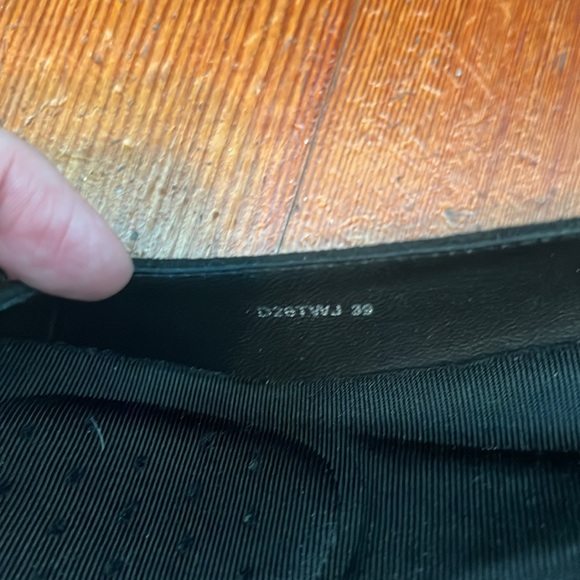 Geox Respira Black Suede Pumps with Block Heel - Picture 8 of 9